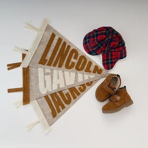 Custom Name Pennant block Letter | Etsy | Etsy (US)