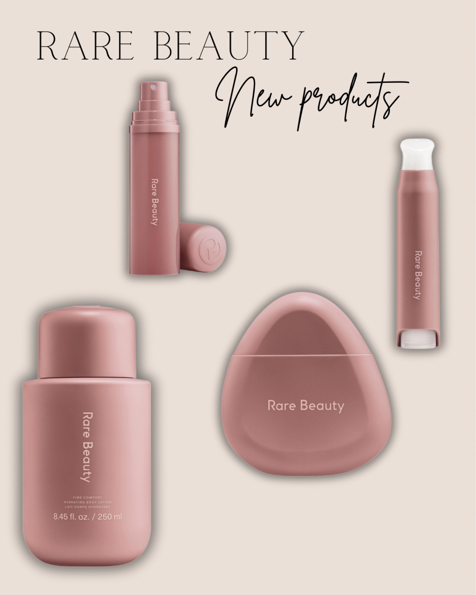 Rare beauty new finds, Sephora, lotion, body mist 

#LTKbeauty #LTKfindsunder50 #LTKGiftGuide