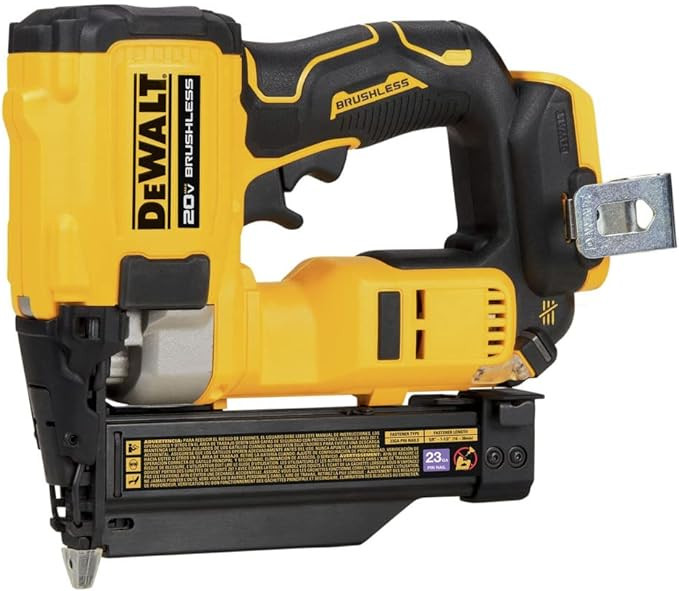 DEWALT ATOMIC Compact Series™ 20V MAX* Brushless Cordless 23 Ga. Pin Nailer (Tool Only) (DCN623... | Amazon (US)