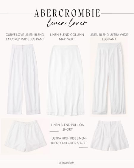 Best of Abercrombie: Linen Lover ☁️

Abercrombie finds, Abercrombie sale, linen pants, linen shorts, summer outfit inspo, vacation outfit inspo

#LTKstyletip #LTKsalealert #LTKFind