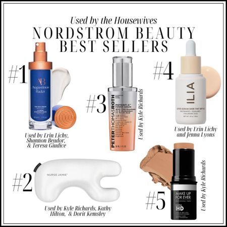 Check out our latest Nordstrom Beauty Best Sellers! These are the tried and true Real Housewives products you loved most from @nordstrombeauty. Plus Nordy Club members earn 3x the points on beauty purchases through May 5th, so shop now and save! #nordstrompartner #nordstrom #nordstrombeauty
The names mentioned are not affiliated with these post or these products. We just spotted them using them!