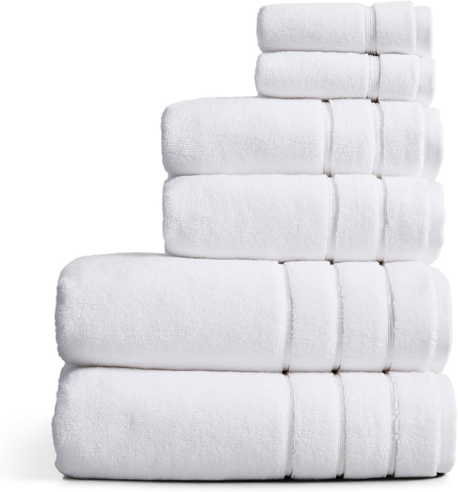 Springtree Home Luxury Turkish Cotton Bath Towels Set | 100% Turkish Cotton | Premium Bath Towels... | Amazon (US)
