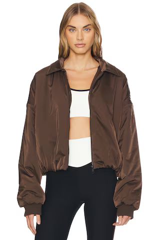 THE UPSIDE Carlotta Jacket in Chocolate from Revolve.com | Revolve Clothing (Global)