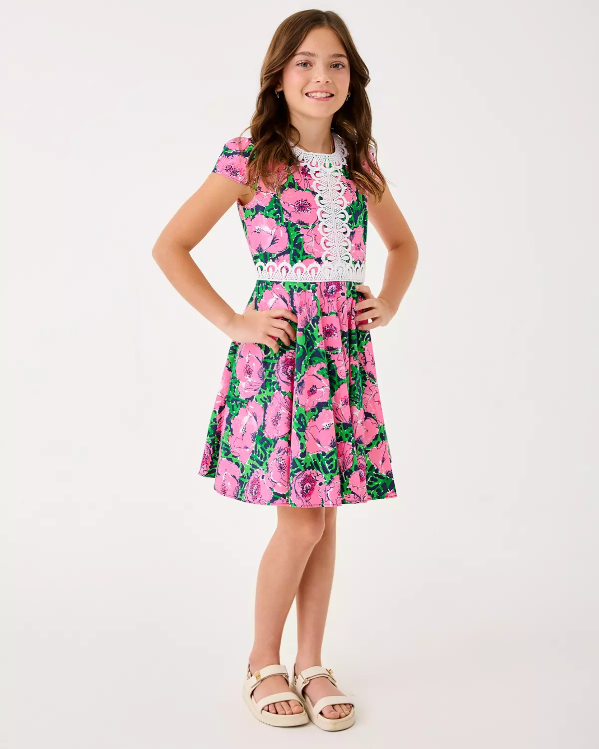 Girls Idala Short Sleeve Dress | Lilly Pulitzer
