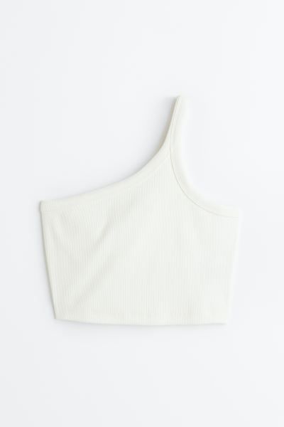 One-shoulder Crop Top | H&M (US + CA)