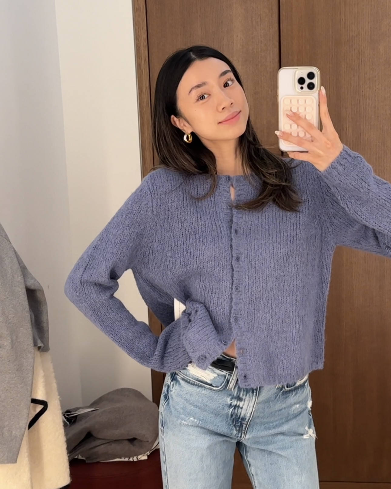 fun spring colored reformation cardigan. could go so well with a skirt!

#LTKstyletip #LTKworkwear #LTKspring