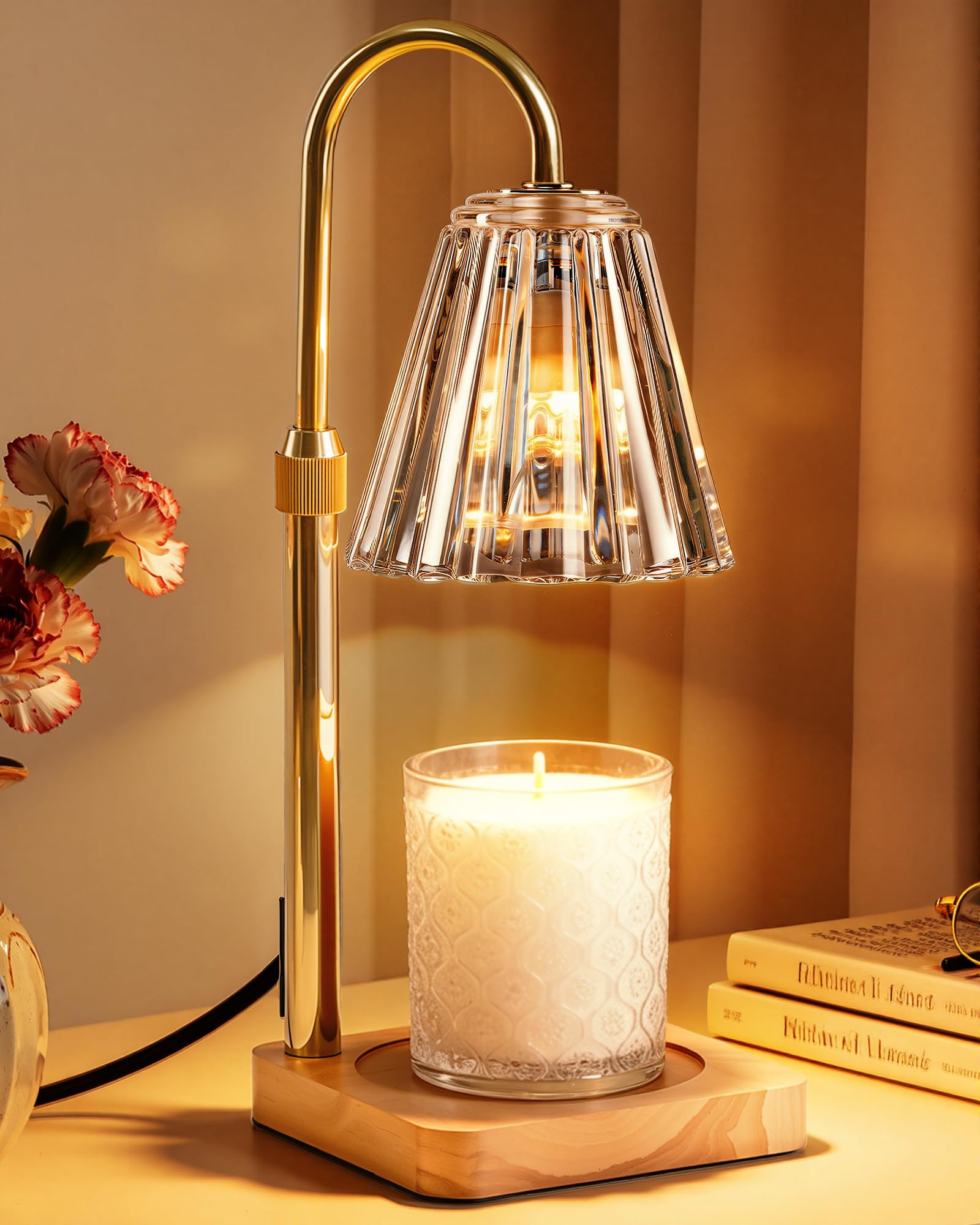 Marycele Candle Warmer Lamp with Timer & Dimmer - Valentines Day Gifts for Women Her Mom, Aesthet... | Amazon (US)