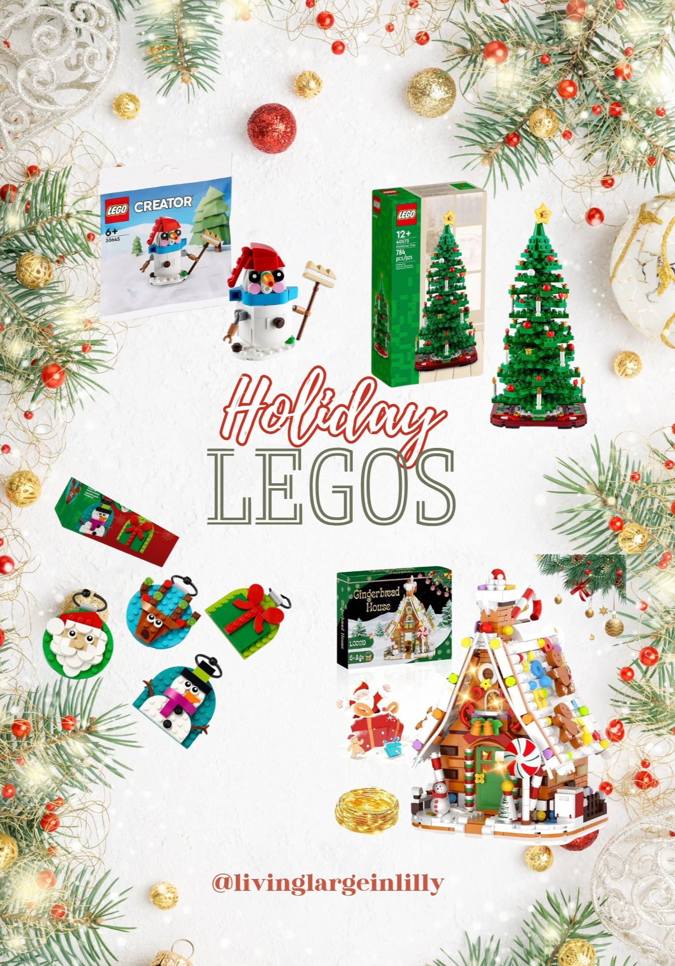 Look at these Holiday Legos! The tree is 40% off right now! *can change at any time! #girlmom #christmas #winter #livinglargeinlilly #Legos 

#LTKGiftGuide #LTKCyberWeek #LTKHoliday