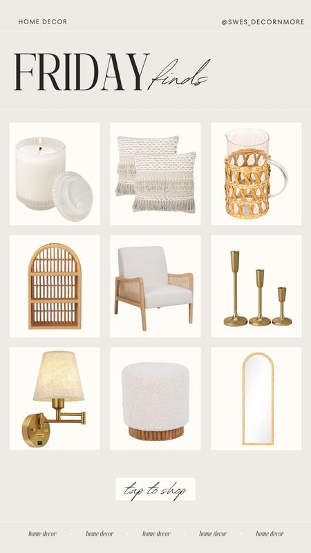 Check out these Friday Finds!!! Great summer home options! Really liking the light and airy vibes with the whites and light wood tones! 

#LTKHome #LTKStyleTip #LTKSeasonal