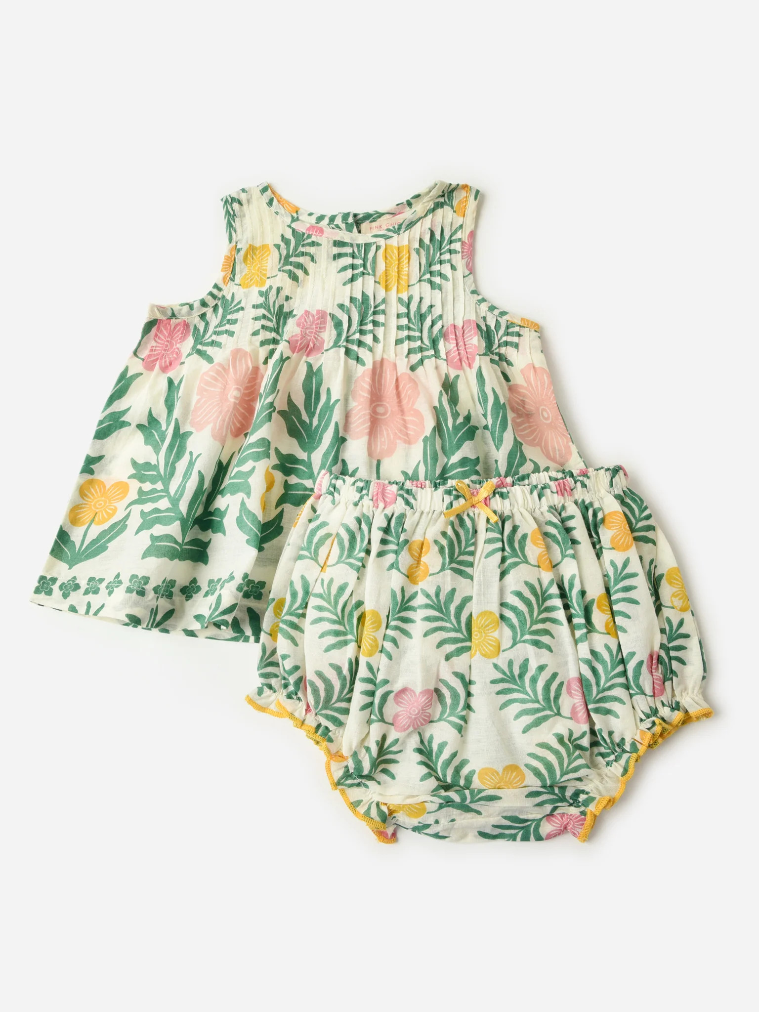 PINK CHICKEN
                      
                     Baby Girls' Jaipur Set | Saint Bernard