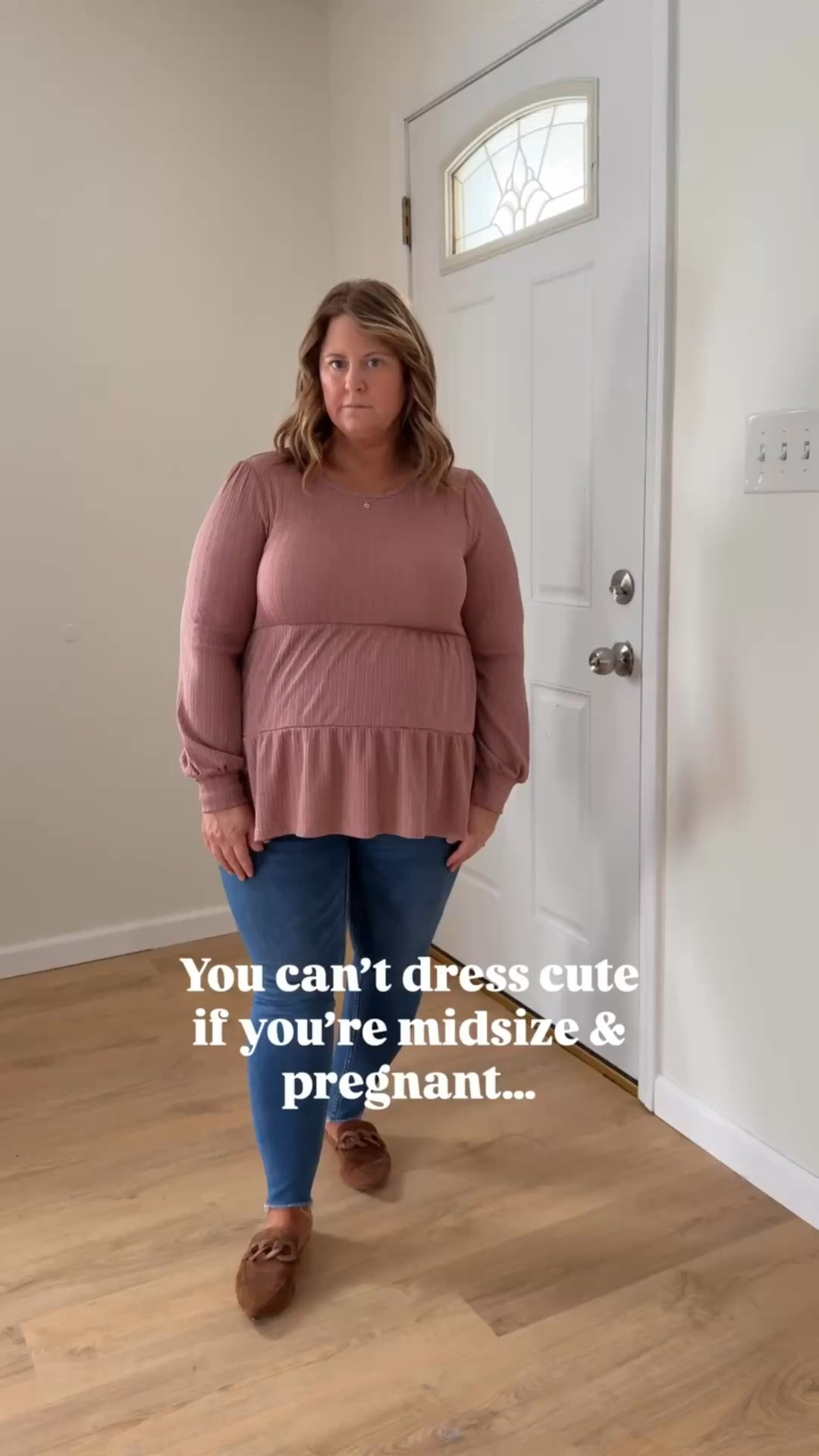 Wearing an XL in most of these.  None are maternity specific except the jeans!

One of my hardest things with my first pregnancy was the unexpected way my body changed and having clothes not fit.  I never really liked most of my outfits - especially my jeans.  Getting dressed has such an impact on you that you may not realize - and I just never really felt great. 

During my second pregnancy I made it a point to feel more like “me” when getting dressed, and invested in a couple pairs of maternity jeans that made me feel good. I also realized I could wear lots of non maternity things- sometimes just a size up, ones that are oversized, or loose in the belly. 

This pregnancy my goal is to help you find outfits that make you feel your best too! - whether you’re pregnant or not.  And you don’t have to spend a ton of money or buy a whole new wardrobe - pick a few things you like and wear them often! 

#LTKSaleAlert #LTKMidsize #LTKBump