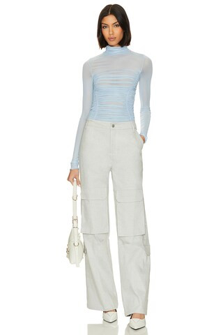 Free People x Intimately FP Under It All Bodysuit In Silver Blues from Revolve.com | Revolve Clothing (Global)