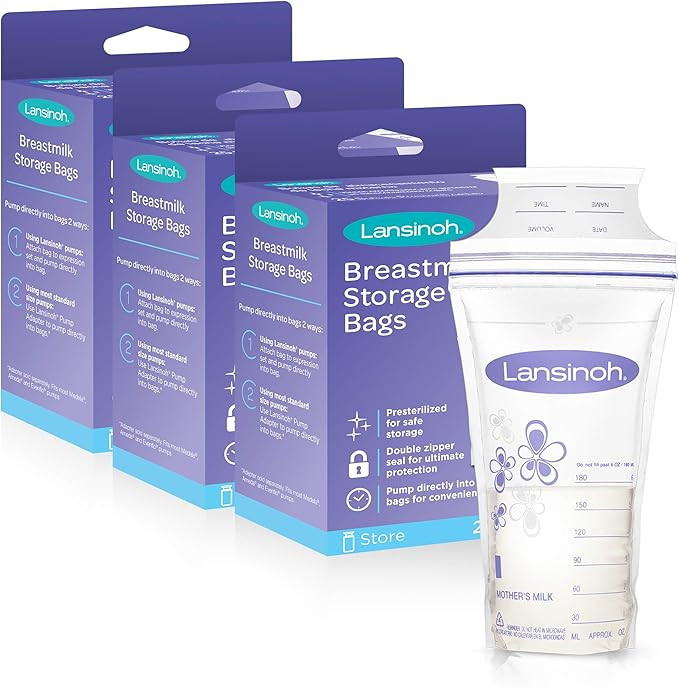 Lansinoh Breastmilk Storage Bags, 75 count | Amazon (US)