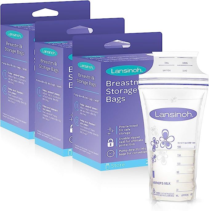 Lansinoh Breastmilk Storage Bags, 75 count | Amazon (US)
