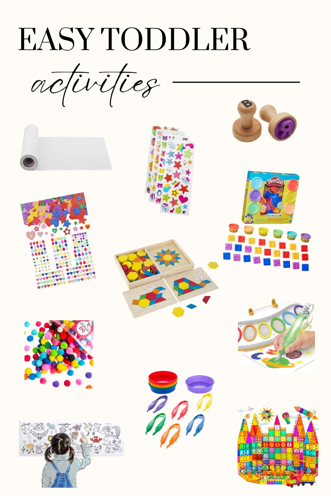 Easy toddler activity essentials that can be used in many ways! 

#LTKKids #LTKBaby #LTKFamily