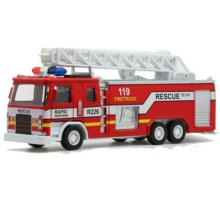 Electronic Fire Truck Car Toy for Toddlers Kids Boys Girls Birthday Realistic Firetruck Toy with Wat | Walmart (US)