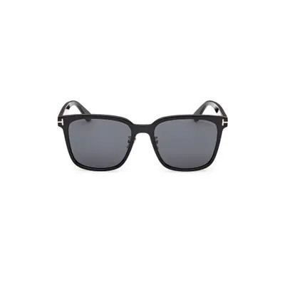 TOM FORD 58mm Square Sunglasses in Grey/smoke at Nordstrom | Nordstrom
