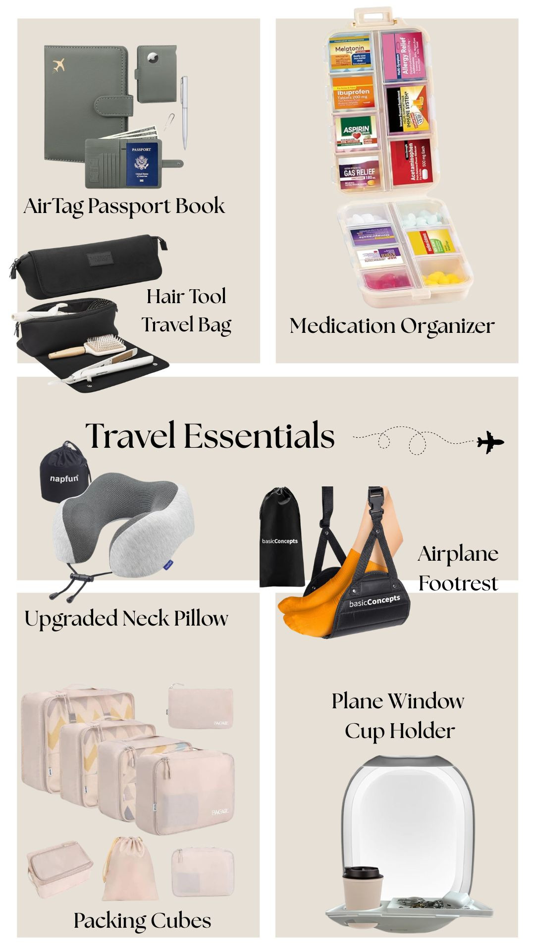 I recently got back from a business trip and it's crazy how certain products and conveniences make all the difference and can make or break a trip! Here are a few of my MUST-HAVES!  

 #LTKTravel #LTKFamily