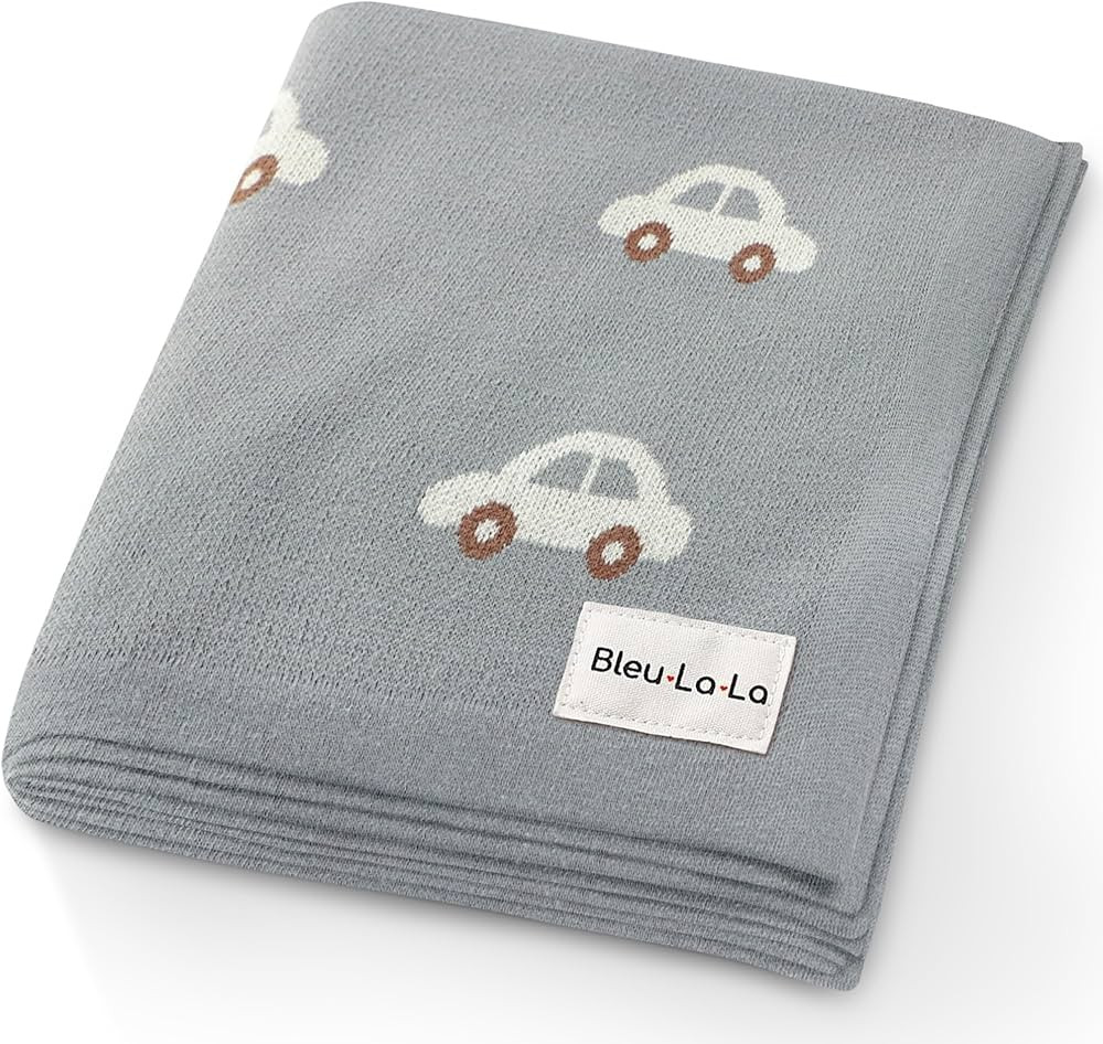 Baby Swaddle Blanket for Boys - 100% OEKO Tex Certified Natural Cotton Buttery Soft Cozy Receivin... | Amazon (US)