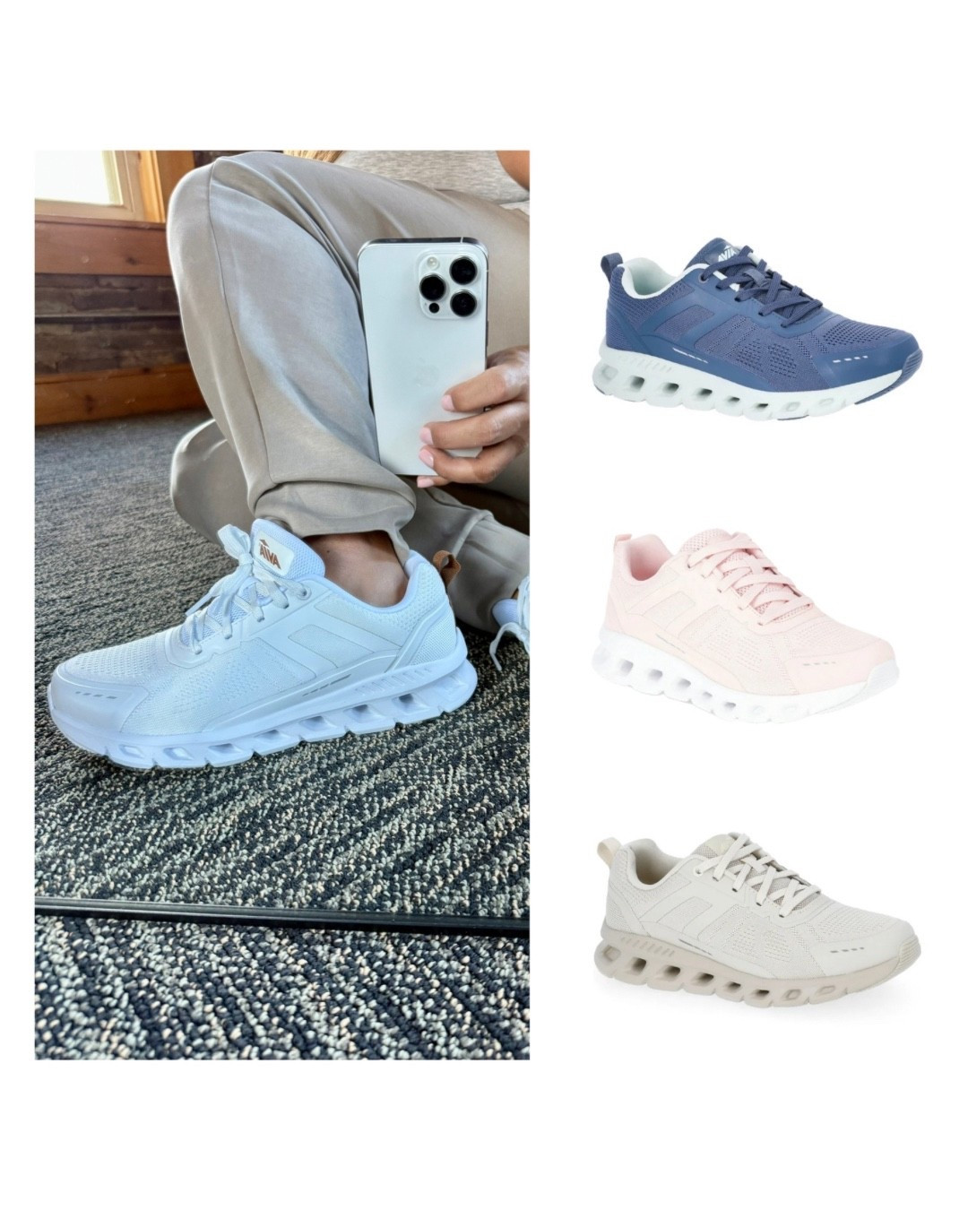 AWESOME LOOK FOR LESS! 🙌 These sneakers give you that ON Cloud vibe… but they’re only $26.98!! Super lightweight, comfy, and come in several colors. Perfect everyday shoe without the splurge 👟

#walmartfashion @walmartfashion

#LTKFindsUnder50 #LTKShoeCrush #LTKActive