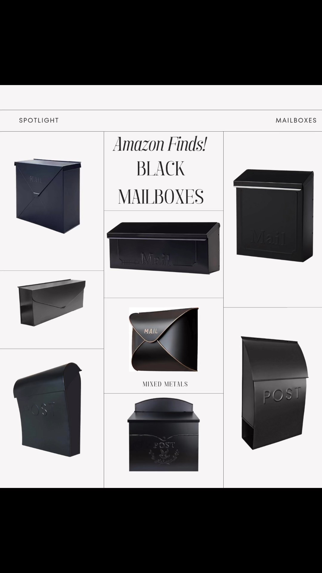 Can you be obsessed with a mailbox? Because… I am.
I found so many good ones (thank you Amazon ✨) and now I can’t decide between these two.
Which would you pick?

🖤 Everything’s linked in my LTK
#curbappeal #mailboxmakeover #amazonfinds #exteriordetails #moderncottage #timelessdesign #LTKhome #drapersdoingrenos #frontporchstyle #blackmailbox #outdooredit

#LTKSeasonal #LTKSummerEdit #LTKHome