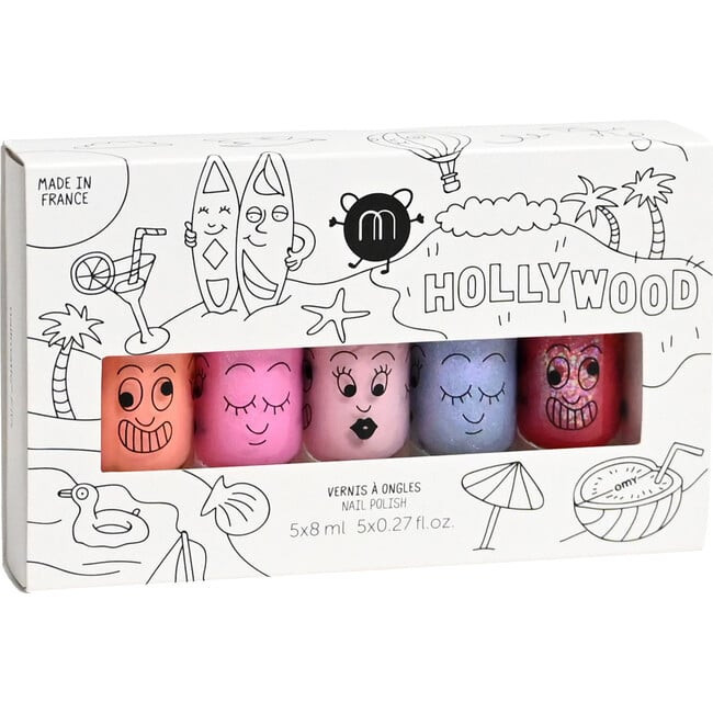 5pc Nail Polish Hollywood Set | Maisonette