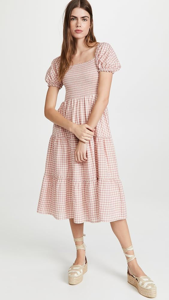 Women’s Pink Gingam Dress | Amazon (US)