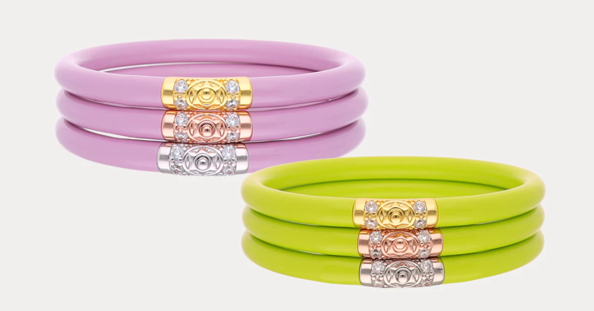 Lilac & Wasabi Three Kings All Weather Bangles® Bundle | BuDhaGirl