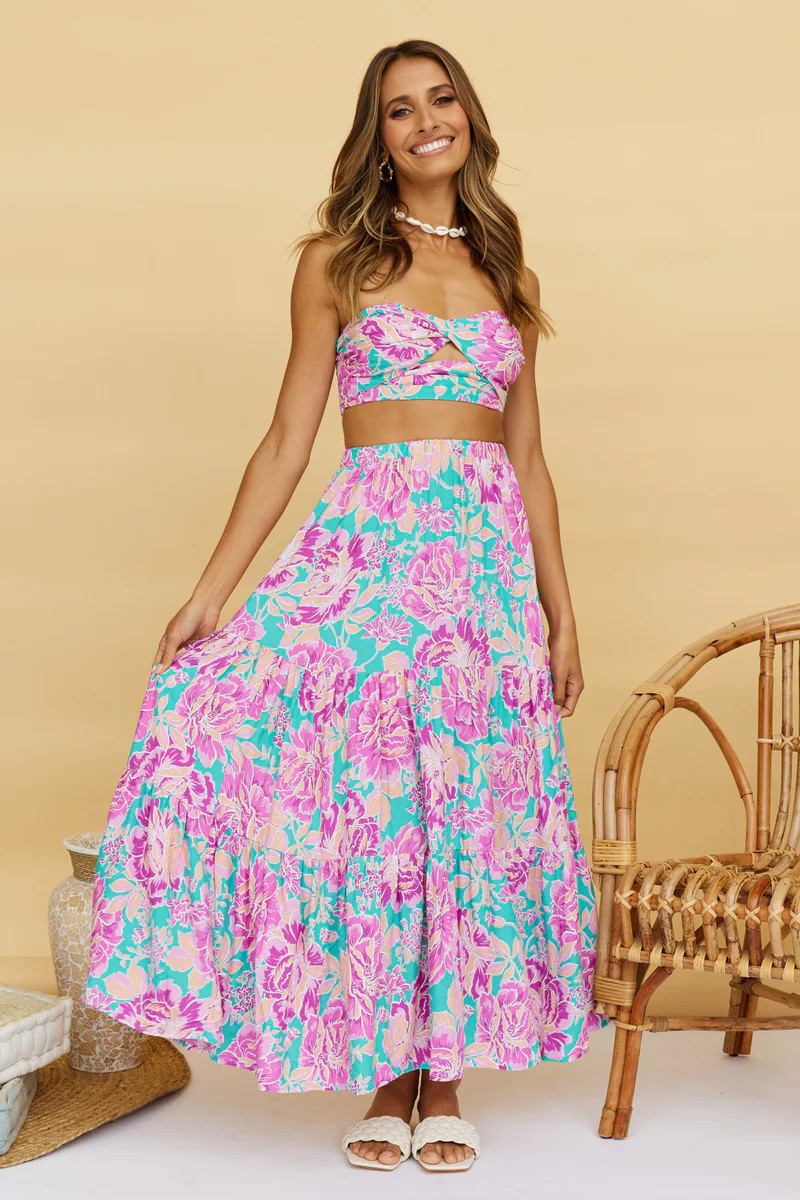 Ashland Crop Top Purple | Fortunate One