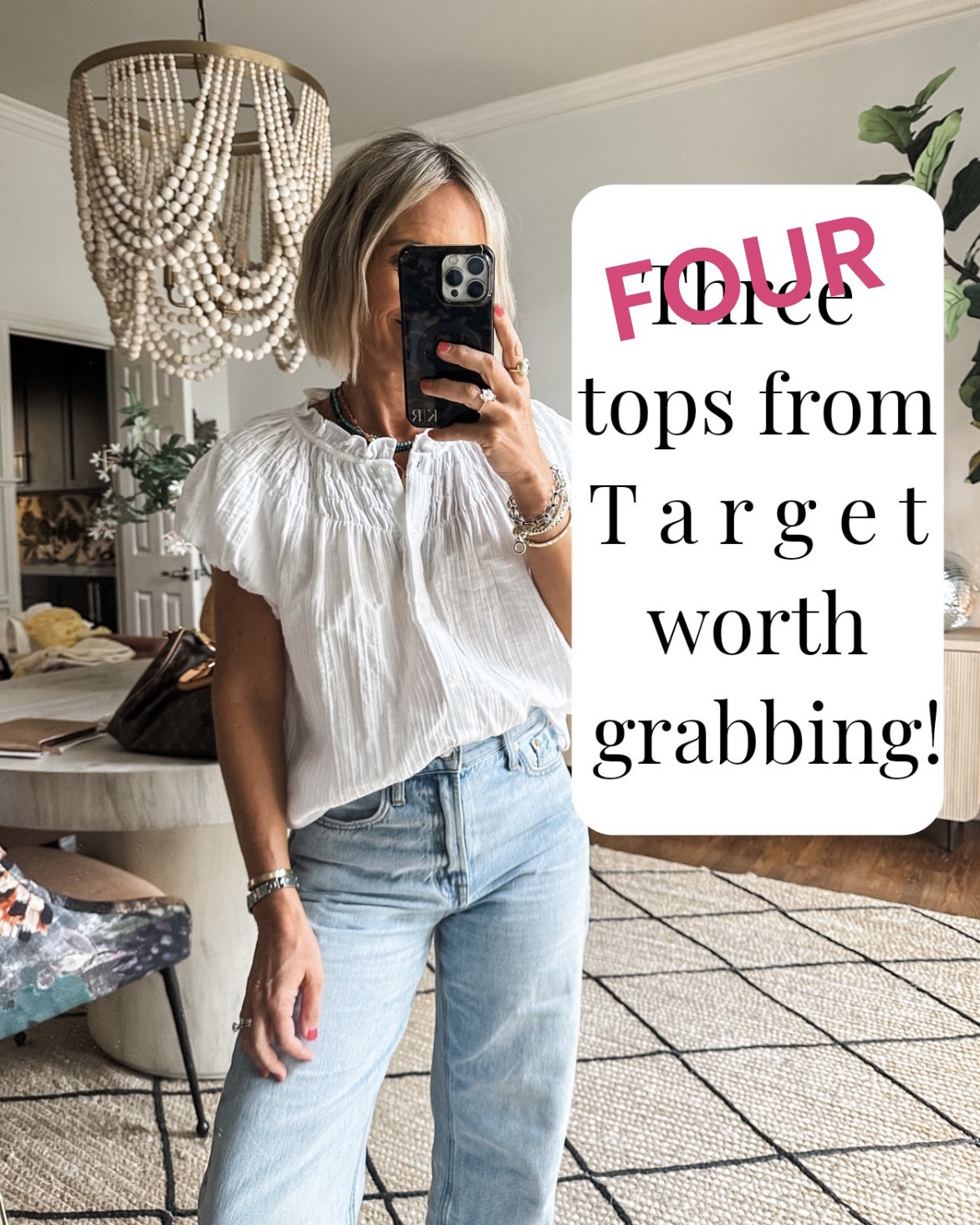 Are you into “white tops?” Well I am! Here are FOUR new tops to wear for an easy Spring outfit! Wearing all of them in my true size xs! Cute white tops are my weakness, but I did grab one in a bright yellow!!!

#LTKootd #LTKgrwm #LTKmomlife