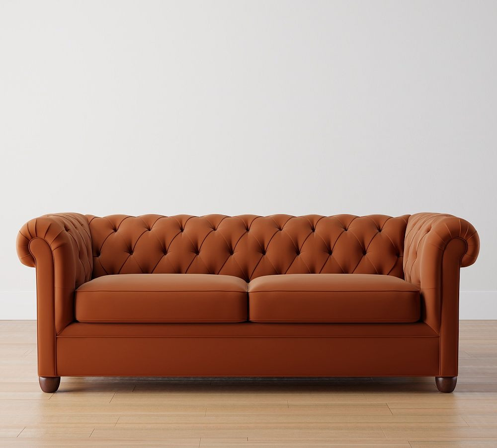 Chesterfield Upholstered Sofa | Pottery Barn (US)