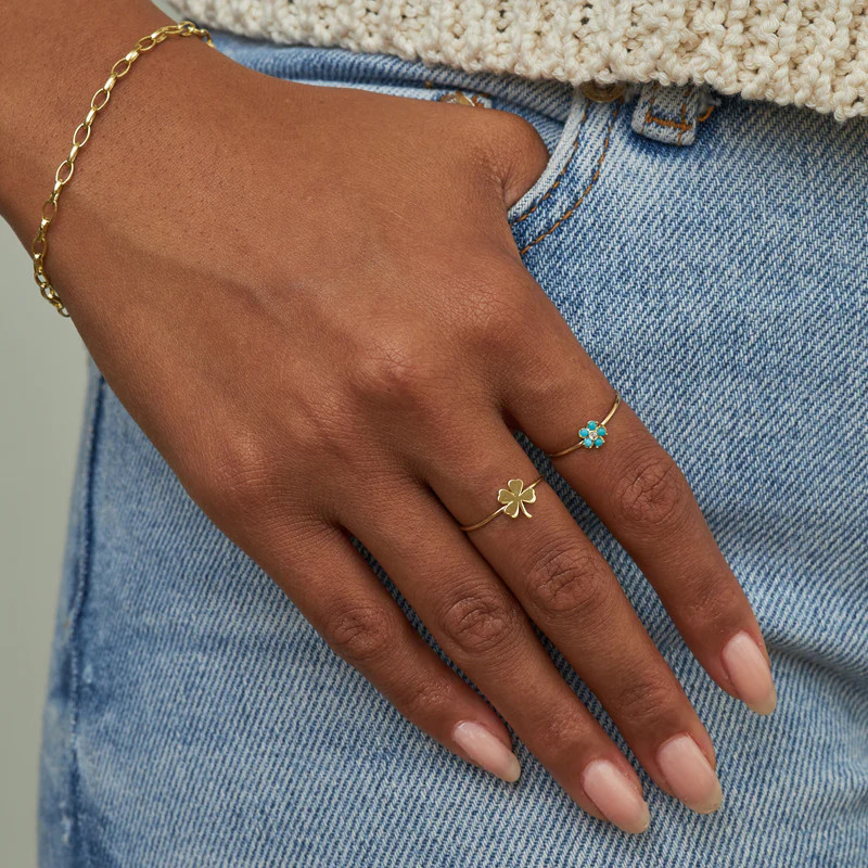 Mini Clover Ring | Jennifer Meyer