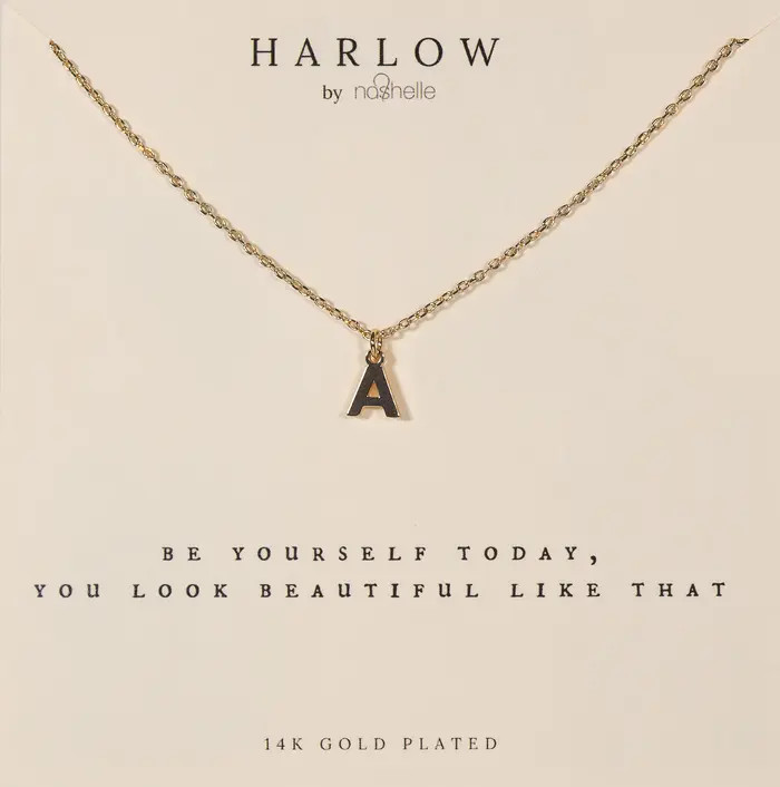Initial Charm Necklace | Nordstrom