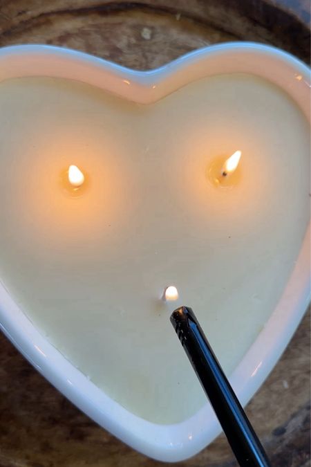 Heart candles add a bit of elegant whimsy for Valentine’s Day
Valentine’s Decor Candles 3 Wick Candle Target Pottery Bar Amazon

#LTKhome #LTKSeasonal #LTKfindsunder50