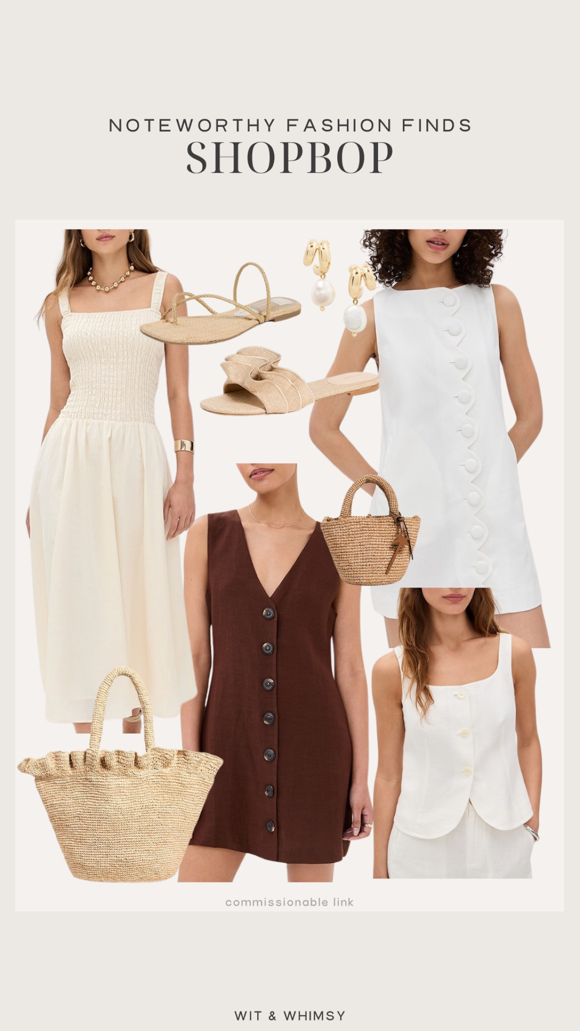 Chic neutrals from Shopbop 

#LTKSeasonal #LTKSummerEdit #LTKStyleTip