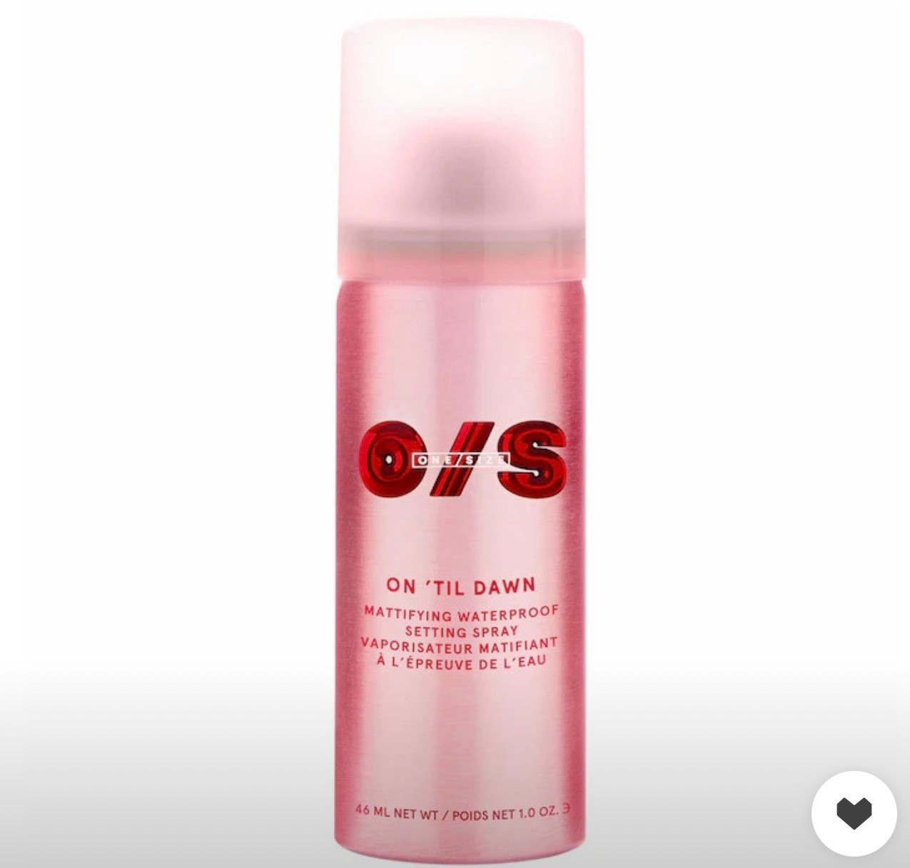 This makeup setting spray is my favorite, especially for summer! I always take the travel size along.