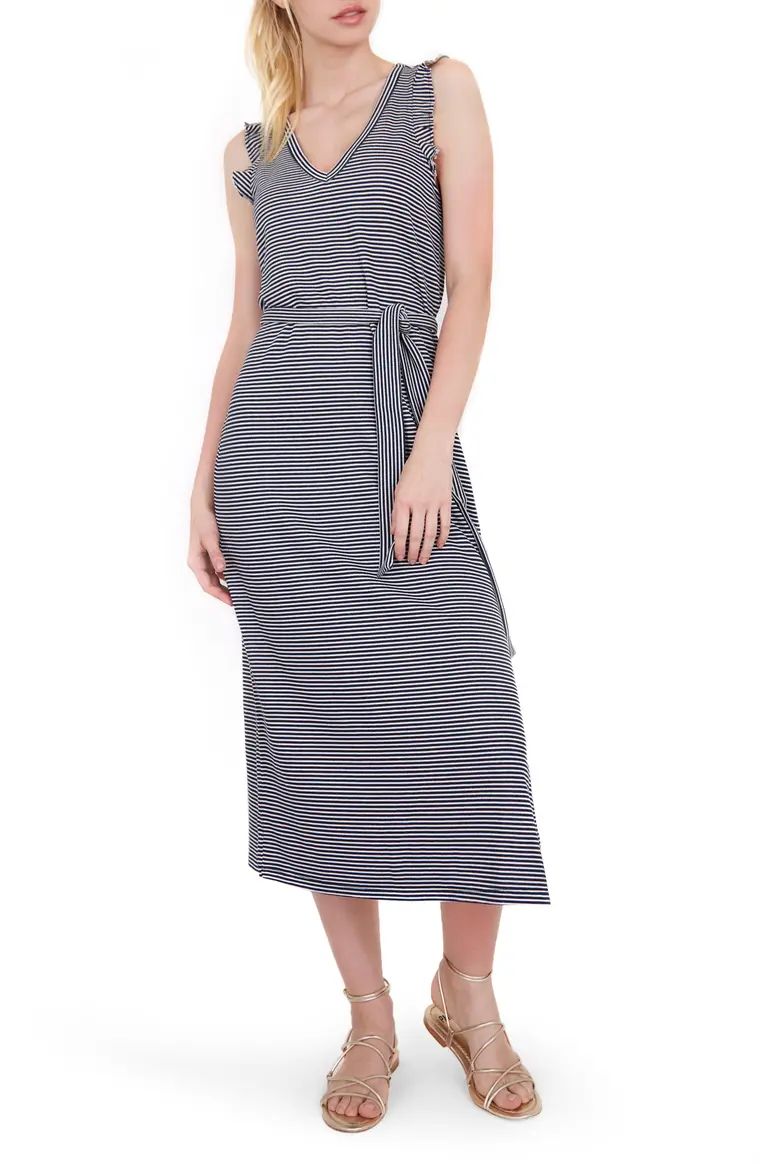 Ravyn Stripe Sleeveless Midi Dress | Nordstrom