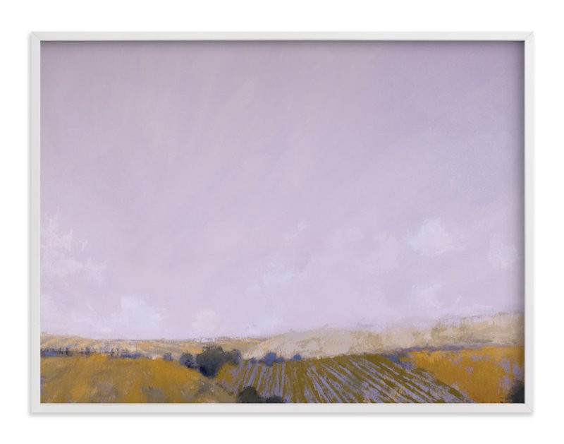 Patchwork Fields Art Print | Minted