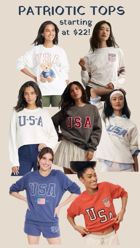 Target New Arrivals will have you read for Memorial Day & the 4th of July! Starting at just $22 and includes plus sizes up to 4X! I also fund some cute patriotic options at other stores I linked for you, too.
……….
usa shirt usa sweatshirt America shirt America sweatshirt olympics shirt Olympics sweatshirt usa top 4th of July sweatshirt 4th of July shirt 4th of July top target new arrivals target under $25 USA pajamas plus size 4th of July shirt plus size Memorial Day shirt plus size sweatshirt Anthropologie new arrivals free people new arrivals free people dupes red white and blue shirt red shirt blue shirt white shirt oversized sweaters oversized sweatshirt patch sweatshirt patriotic sweater patriotic shirt patriotic sweatshirt olympics outfit 4th of July outfit Memorial Day outfit

#LTKFindsUnder50 #LTKFamily #LTKOver40