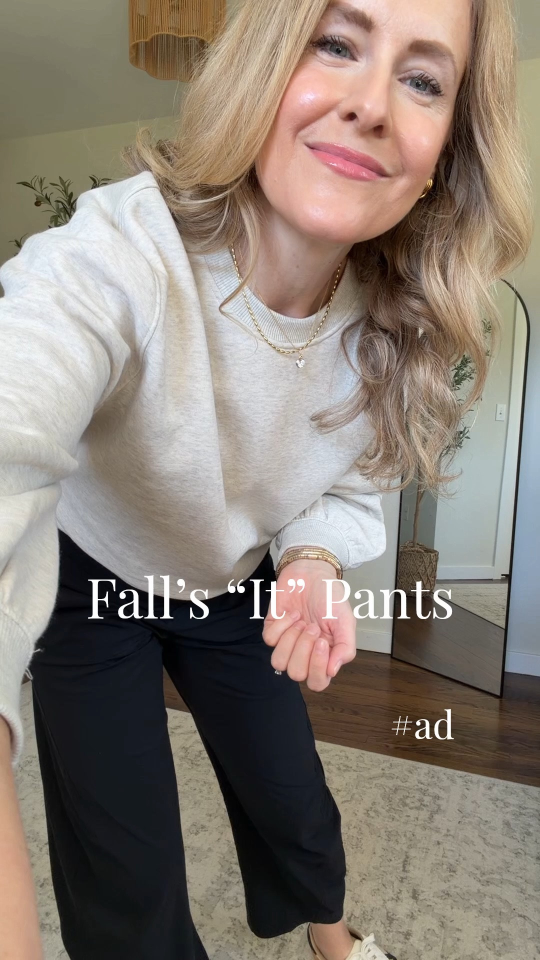The “it” pants of fall 🍂 I was so excited to be gifted these Ruti barrel pants, and now I totally get the hype — the shape is SO good and they make even a simple outfit feel chic. They’re definitely a splurge, so I linked the originals along with some really good looks for less! Fit is tts, I’m in a small.

#LTKOver40 #LTKmomlife #LTKootd