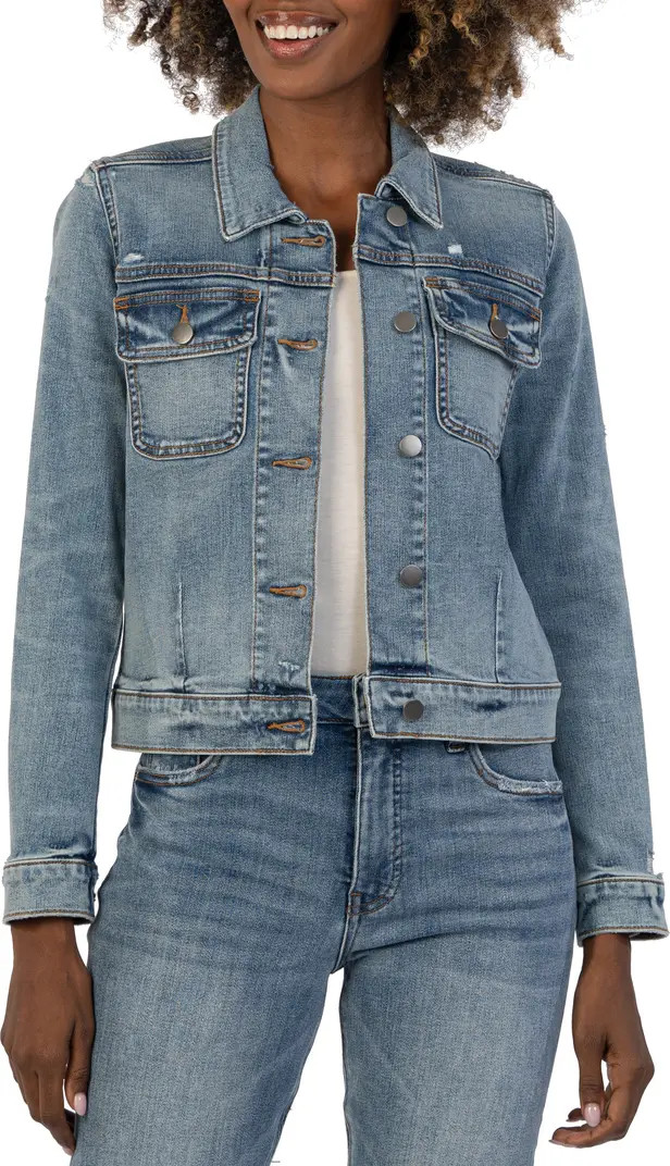 Ada Crop Denim Jacket | Nordstrom