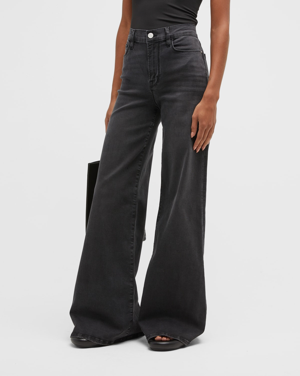 Le Palazzo Wide Baggy Jeans | Neiman Marcus
