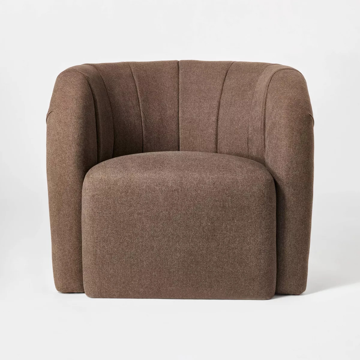 Channeled Curved Back Accent Chair Velvet - Threshold™ designed with Studio McGee | Target