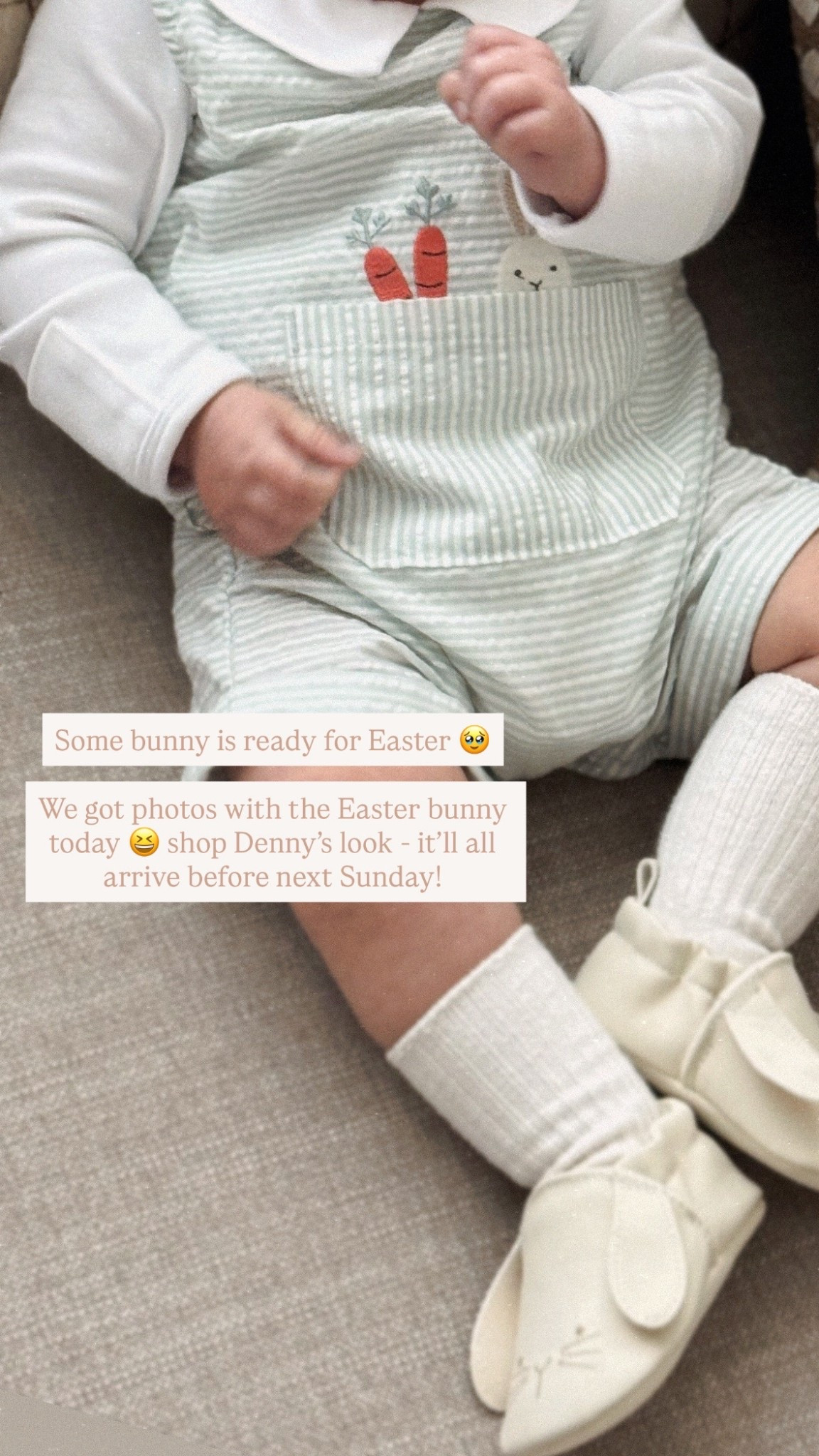 Shop Denny’s Easter outfit! 🩵