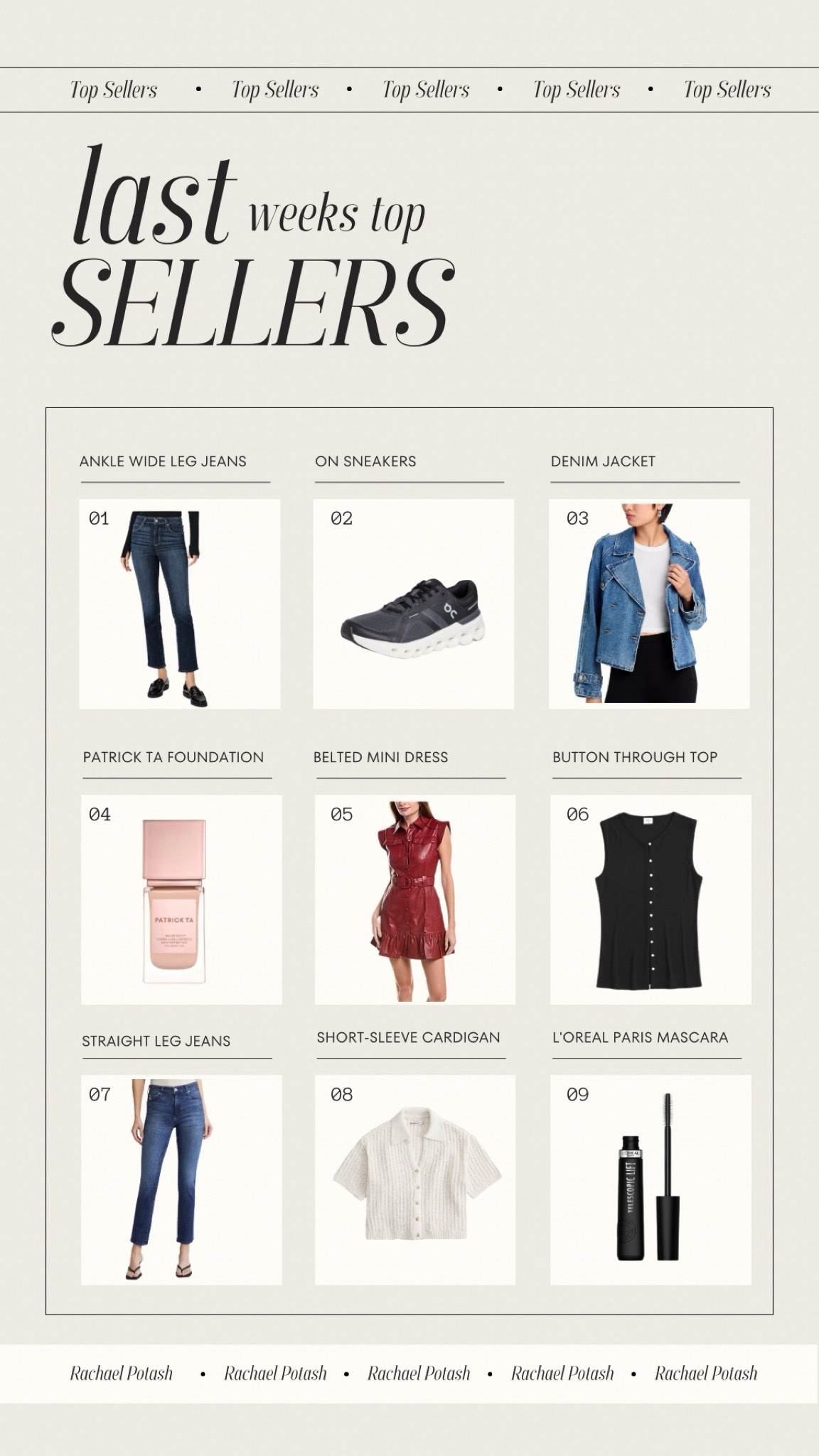 Last week top sellers! 


#LTKSaleAlert #LTKCyberWeek #LTKGiftGuide