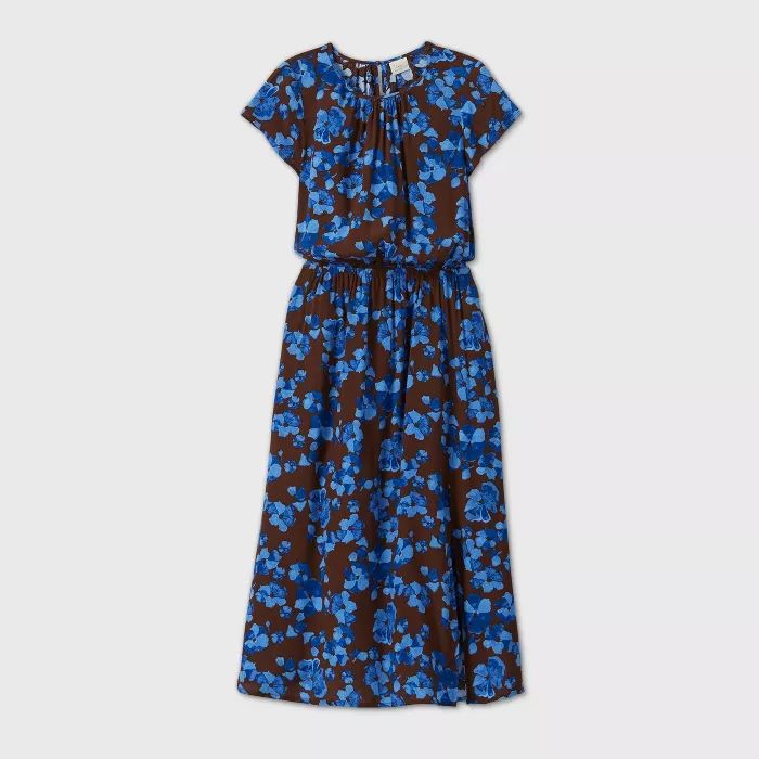 Women's Short Sleeve Cinched Waist Dress - A New Day™ | Target