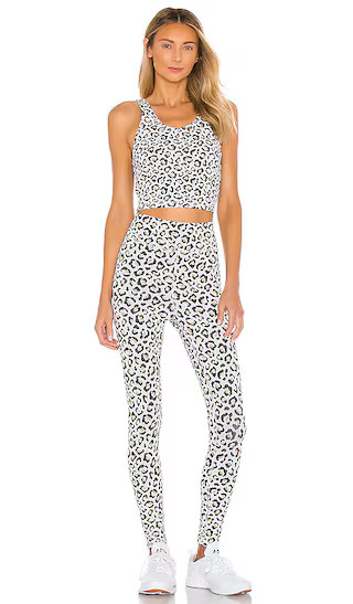 THE UPSIDE Legging in Ice Blue Leopard from Revolve.com | Revolve Clothing (Global)
