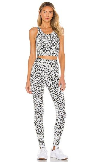 THE UPSIDE Legging in Ice Blue Leopard from Revolve.com | Revolve Clothing (Global)