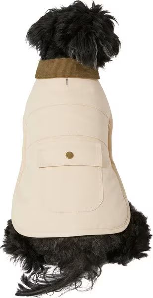 FRISCO Mediumweight Cotton Duck Canvas Dog & Cat Jacket, Tan, Large - Chewy.com | Chewy.com