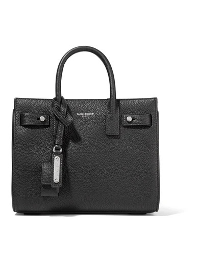 Saint Laurent - Sac De Jour Nano Textured-leather Tote - Black | NET-A-PORTER (UK & EU)